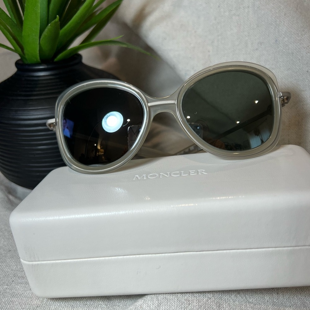 Moncler Gray Sunglasses - Picture 5 of 9